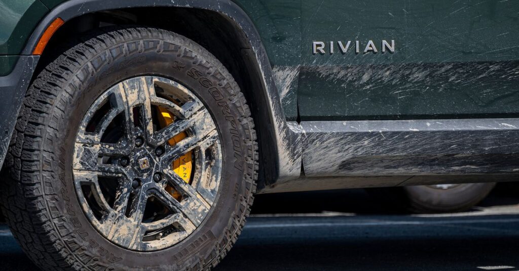 Rivian R1T tire